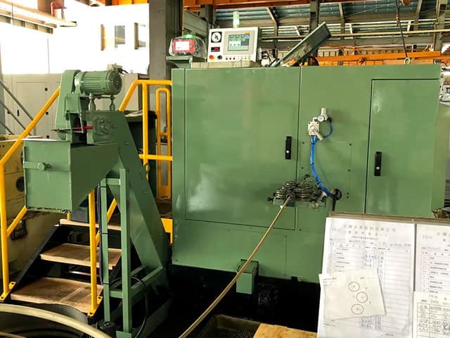 cold heading machines in the production workshop 