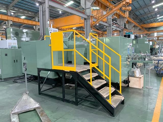 cold heading machines in the production workshop