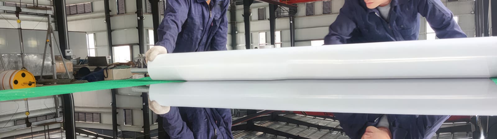 mirror-finished steel conveyor belt