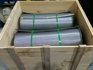 Conveyor Belt Packed and  Ready to Deliver