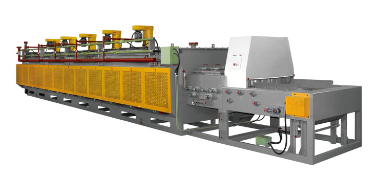 conveyor tempering furnaces