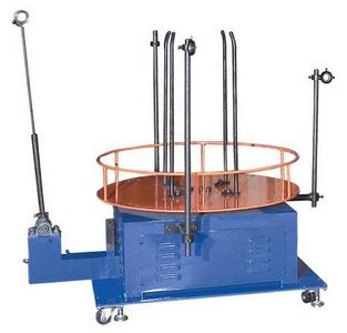 UNWINDING DEVICE FOR SPRING WIRE