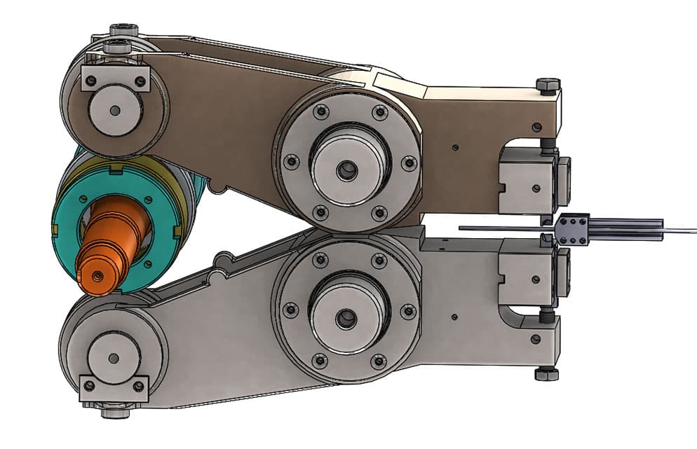 cut-off knife holder design