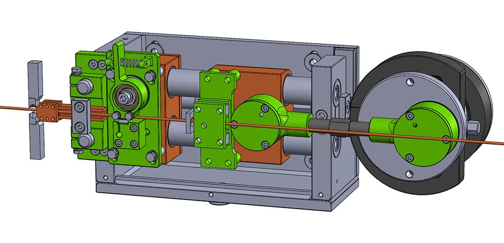 wire rewinding structure