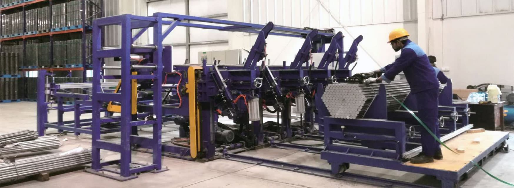 Metal Pipe and Bar Packaging Line