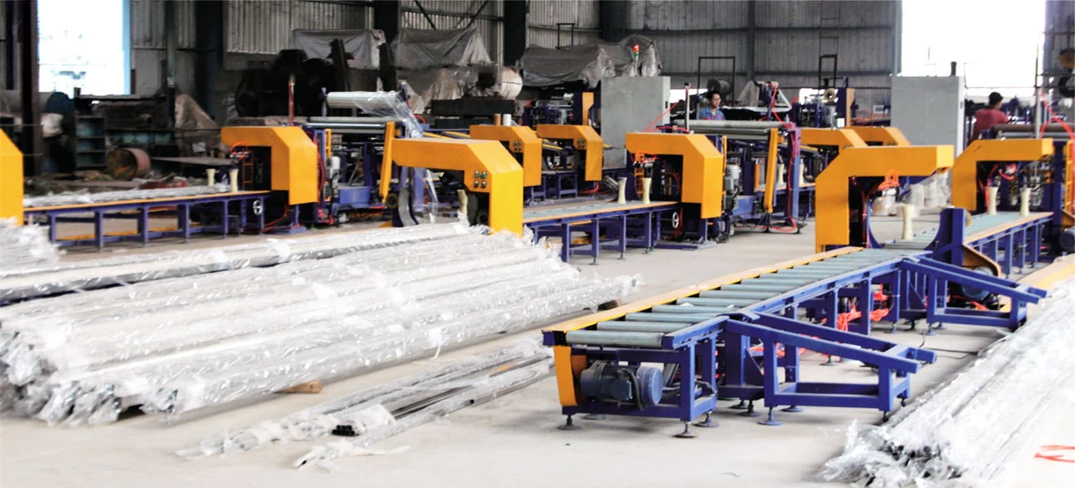 steel tube bagging machine