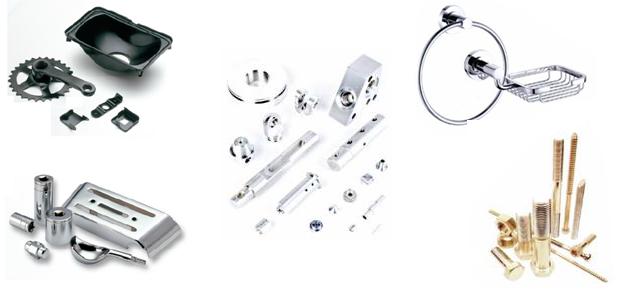 galvanic heading of small and big sizes