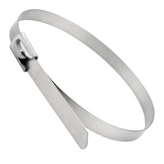 Roller ball stainless steel cable ties assembly machine