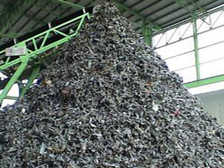 EQUIPMENT FOR SCRAP DISCHARGING
