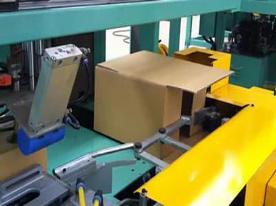 Capture of the packaging container