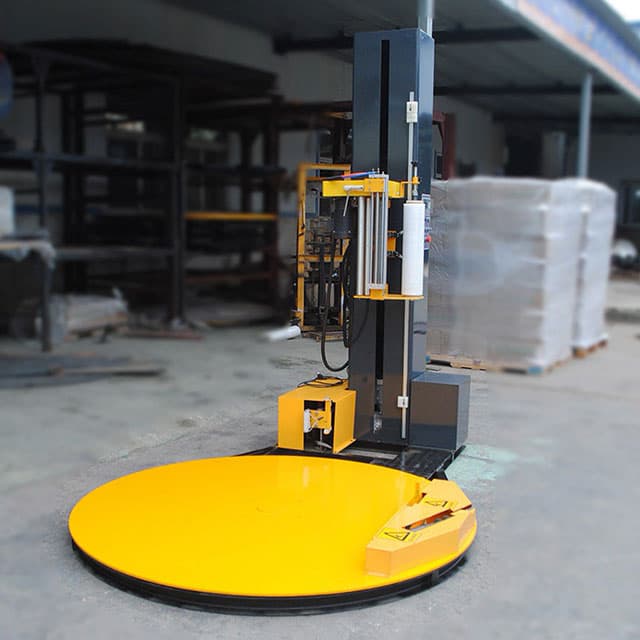 automatic pallet wrapping machine