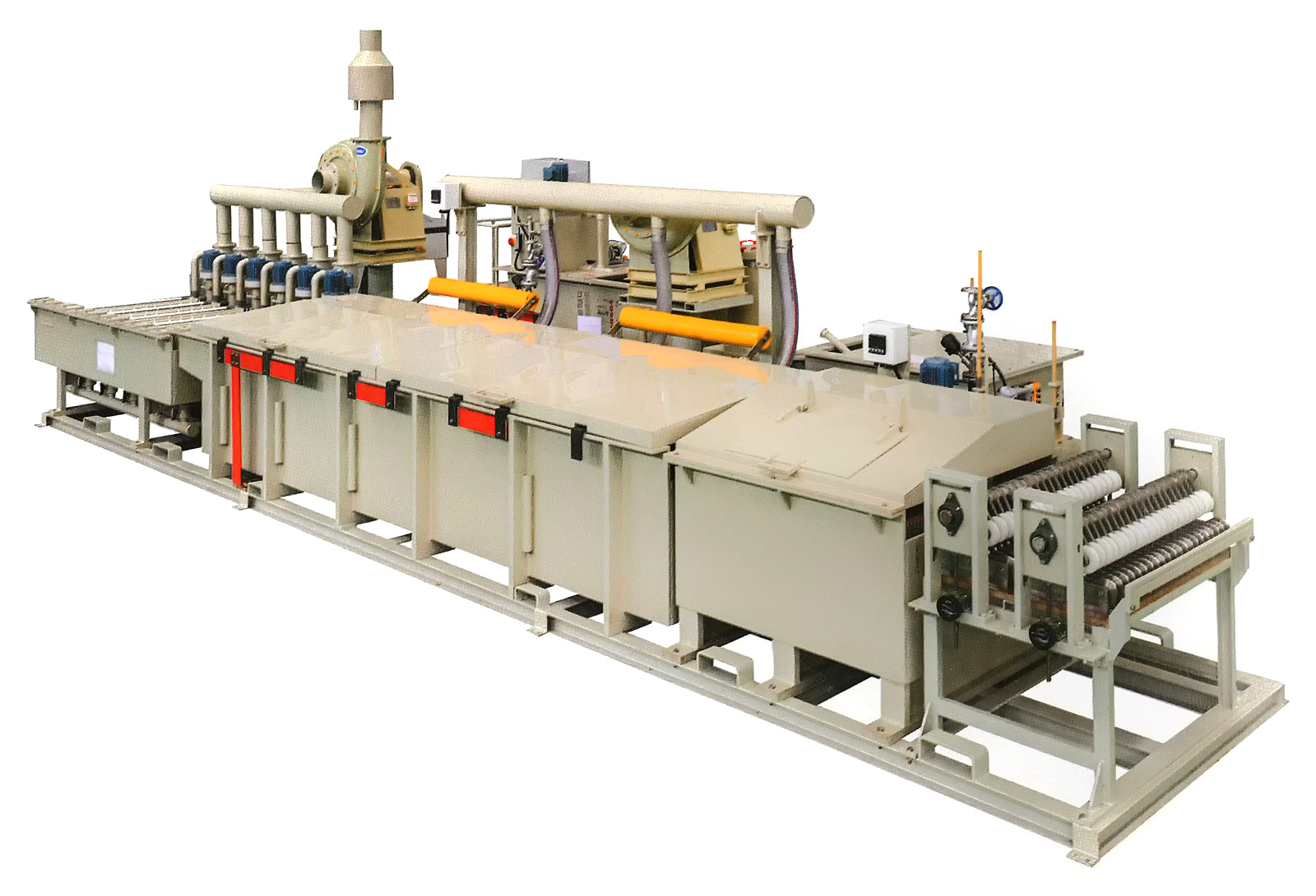 wire phosphating line appearance