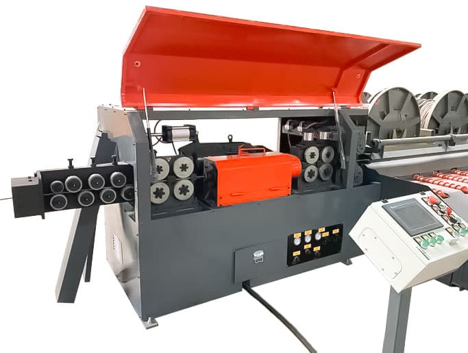 Rebar Straightening and Cutting Line