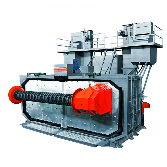 SHOT BLASTING MACHINE FOR WIRE ROD